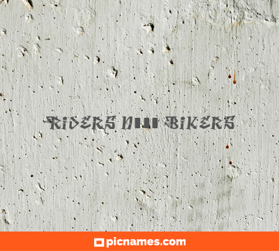 Riders n��� Bikers